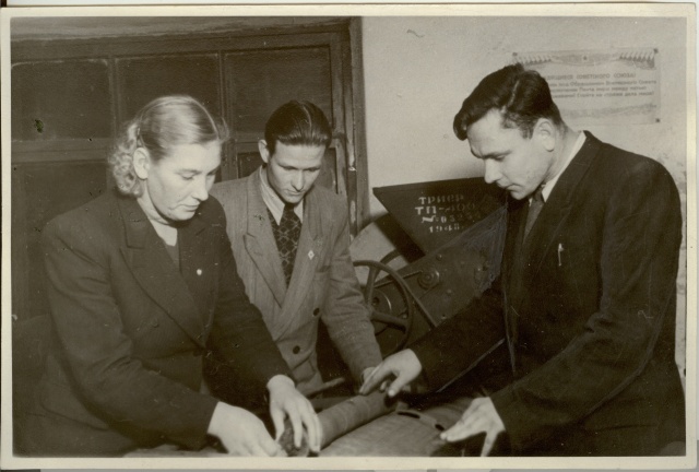 foto,  Vodja Mehhaniseerimiskooli õpilased 1952.a.