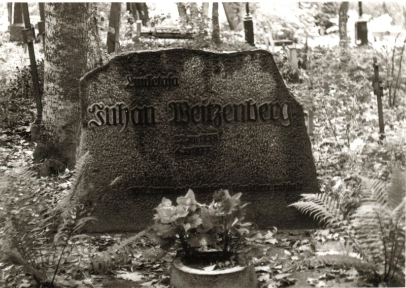 Hauakivi J. Weizenbergi kalmul