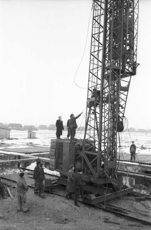 Räpina Keskkooli ehitusel