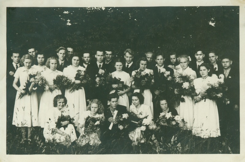 Põlva Keskkooli I lend 1954