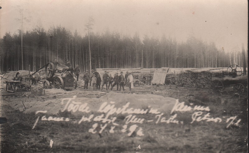 Tartu-Petseri raudtee ehitus 1929-30