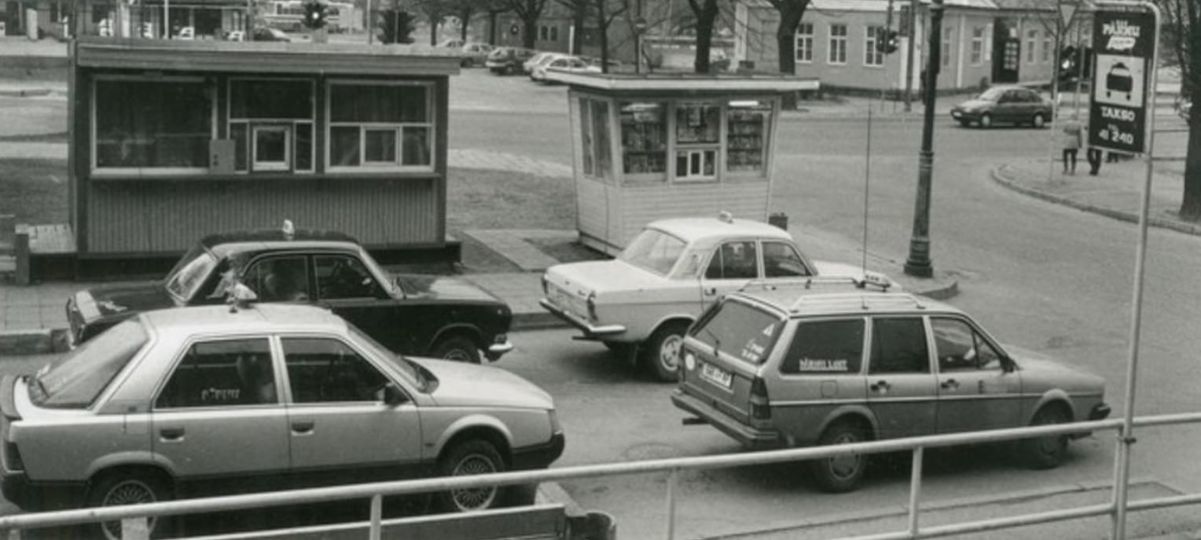 Pärnu , Taksoparkla