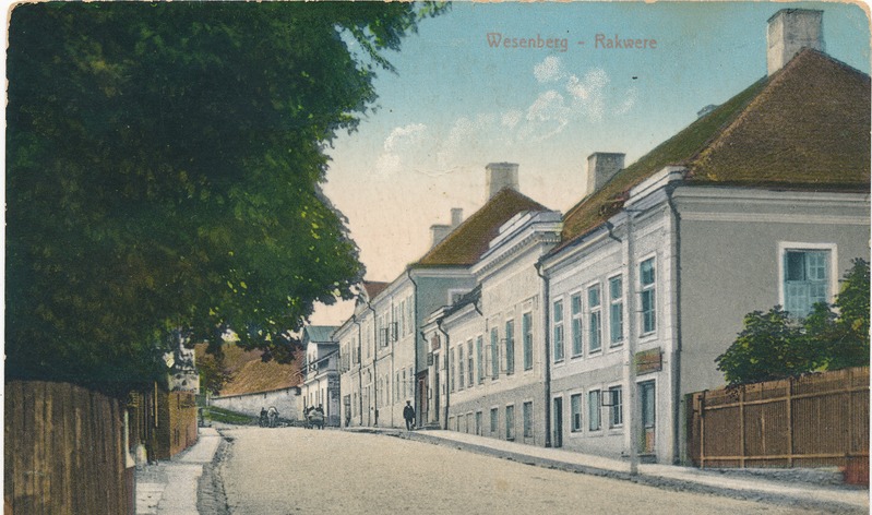 Rakvere. Tallinna tänav