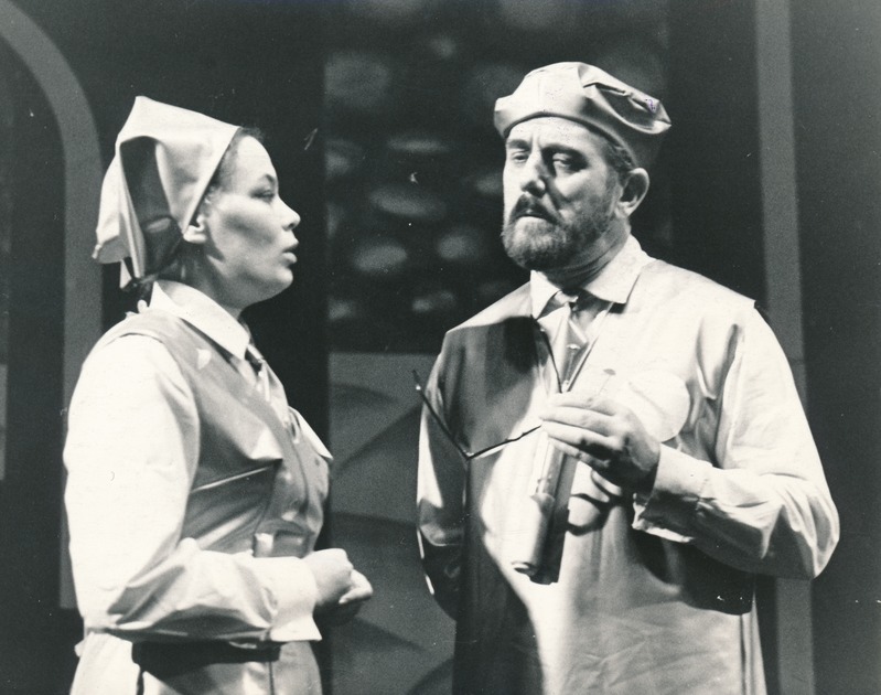 Rakvere Teatri lavastus Lilled professorile