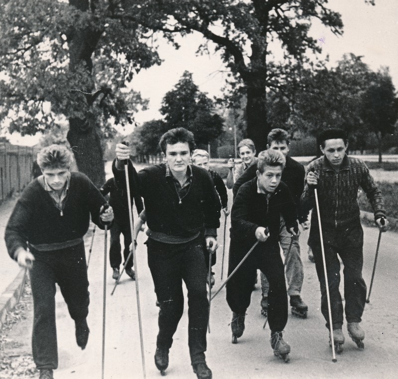 Rakvere koolinoored treeningul