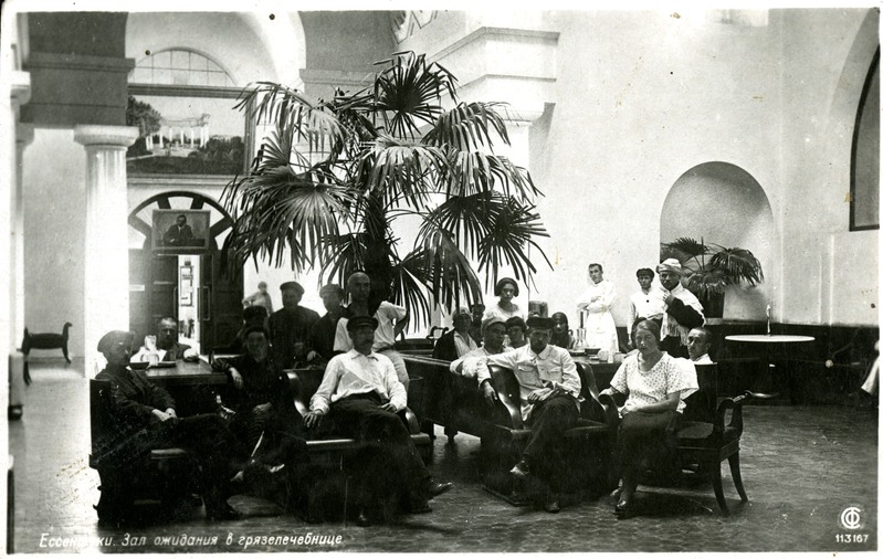 Hugo Rätsep Essentuki mudaravila ooteruumis