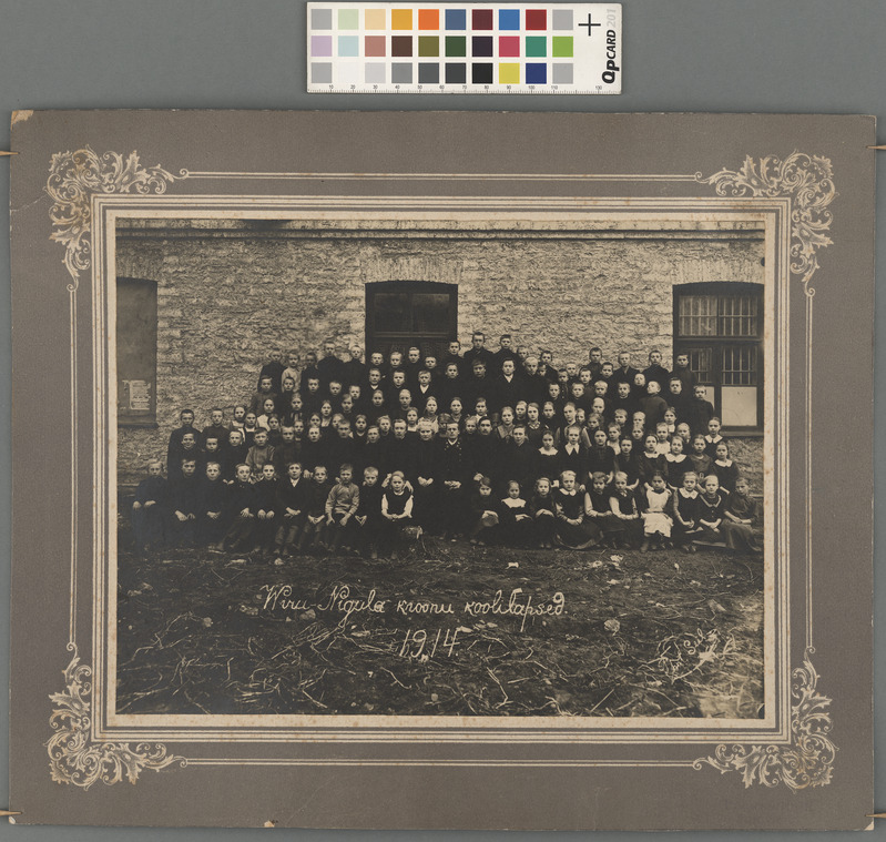 Viru-Nigula algkooli õpilased