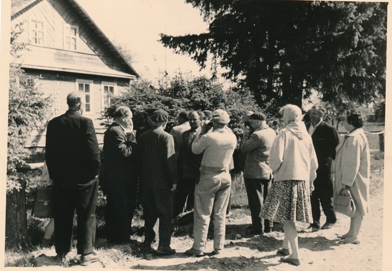 Endiste partisanide kokkutulek Katase külas Peipsi ääres