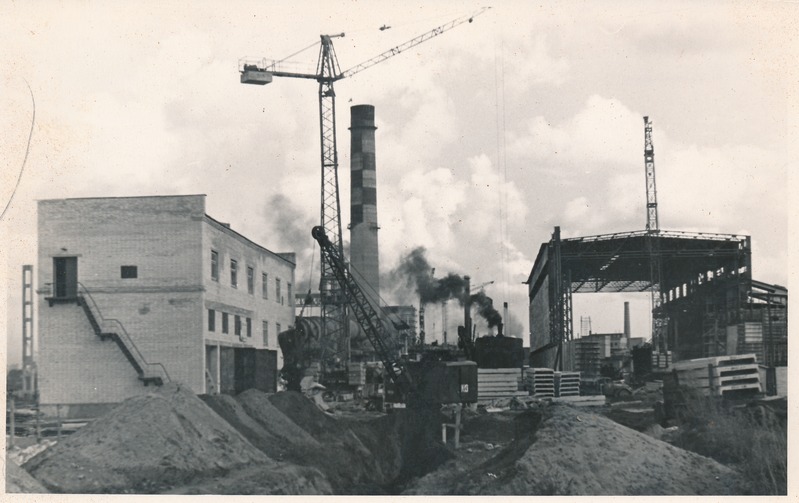 Kunda tsemenditehase ehitus