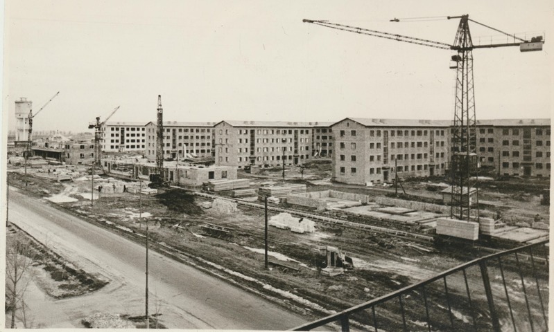 Vaade Kohtla-Järve uuele elamute kvartalile