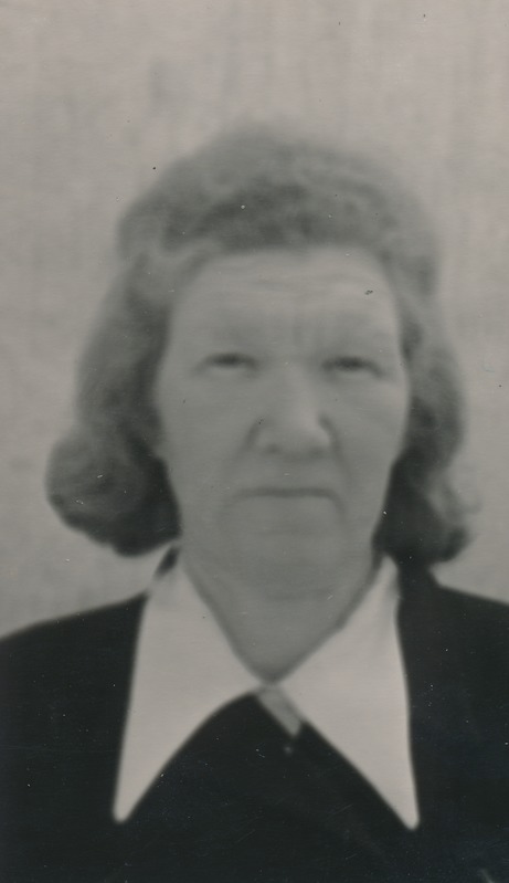 Kohtla Kombinaadi töötaja Hulda Lepler