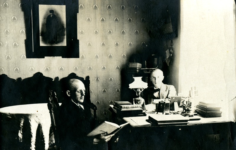 Rudolf Reimann Tartus oma kodus