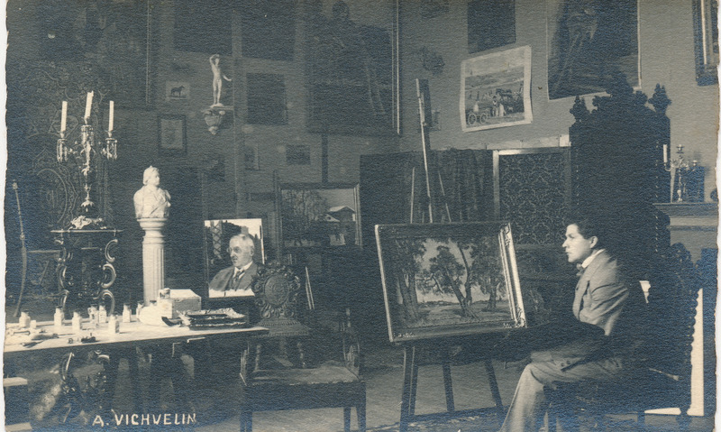 Arnold Vihvelini ateljee Rakveres