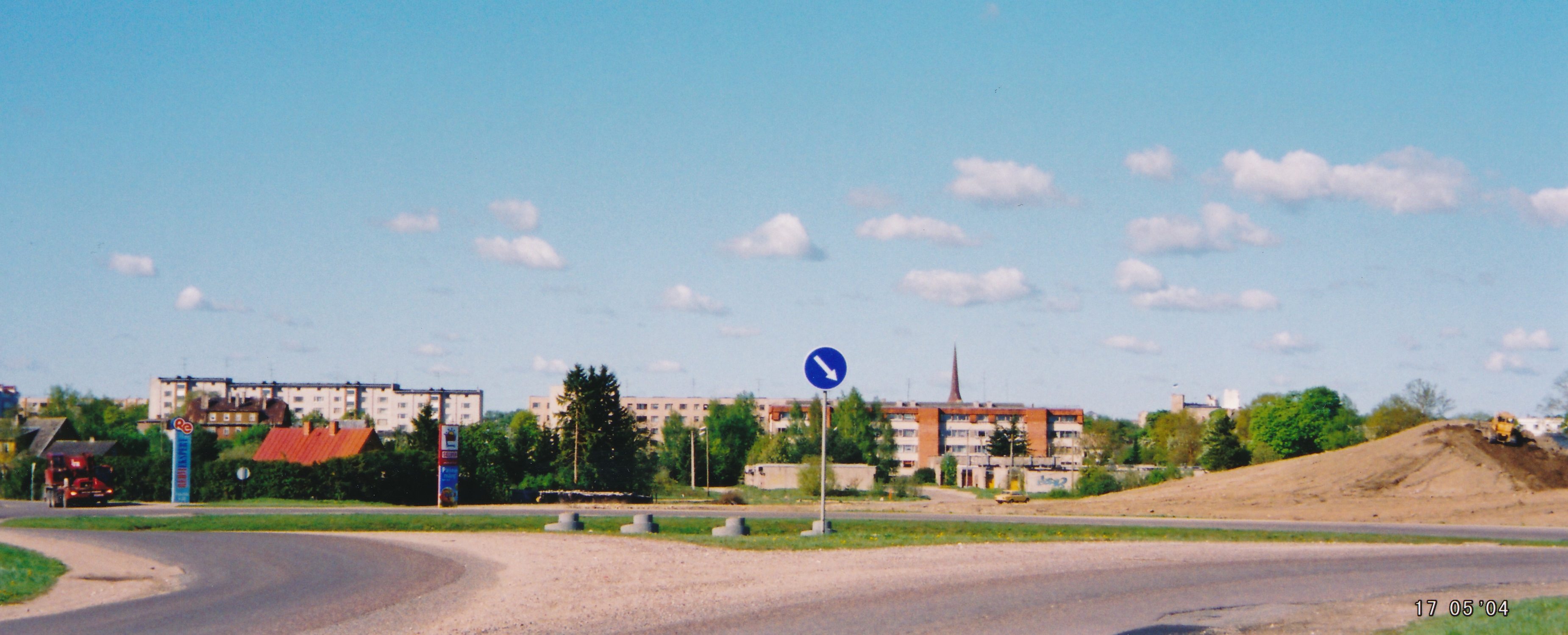 Rakvere linna panoraam idast