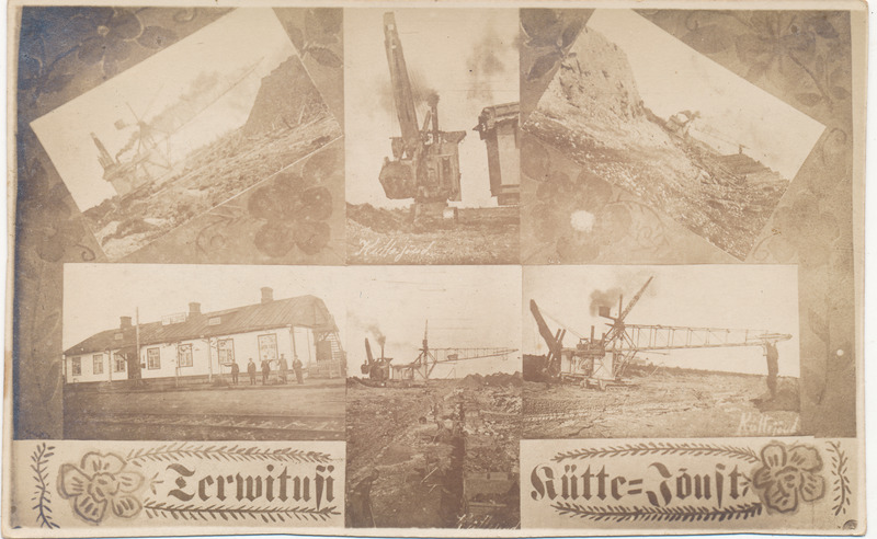 Küttejõu. Fotokompositsioon kuuest pildist