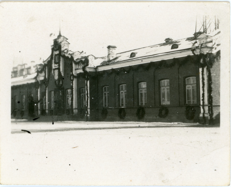 Valga jaamahoone, 1928.
