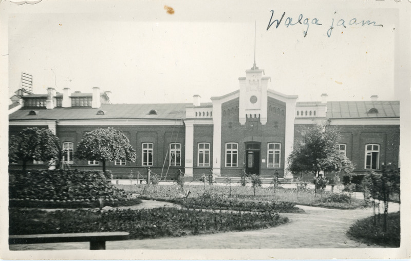 Valga jaamahoone, 1930. aastad.