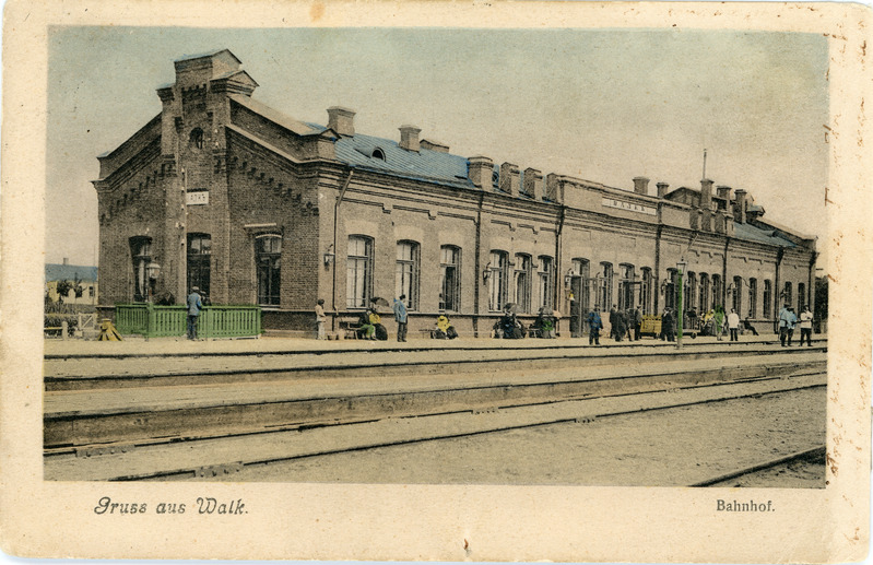 Valga jaamahoone, 20.sajandi algus.