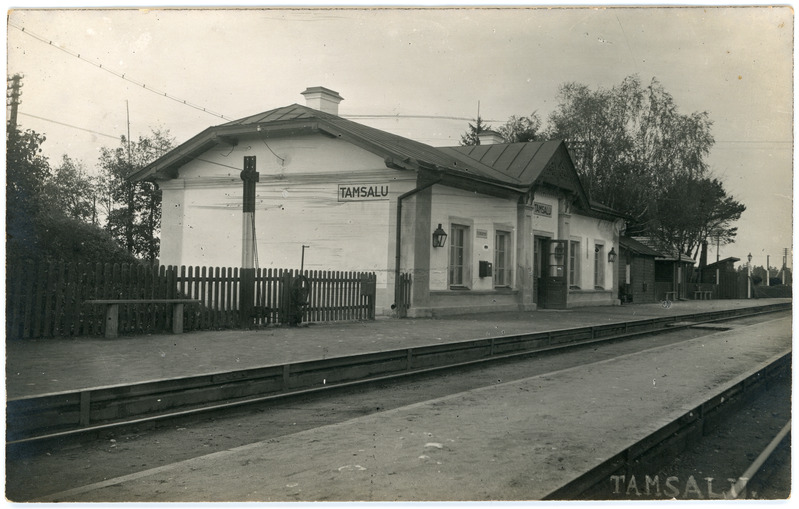 Tamsalu raudteejaam, 1930. aastad.