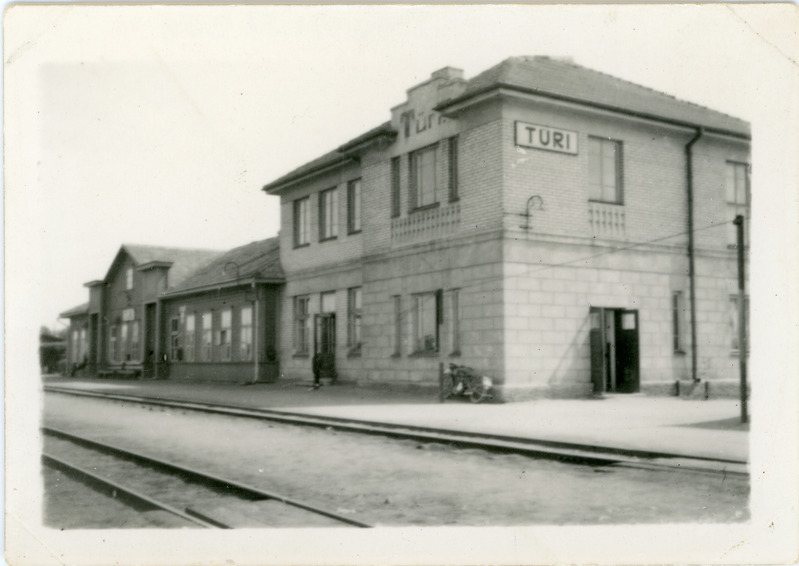 Türi raudteejaam, 1937.