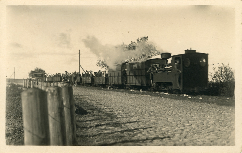 Kuressaare-Roomassaare aururong, 1920.-1930. aastad. Fotograaf Osvald Haidak.