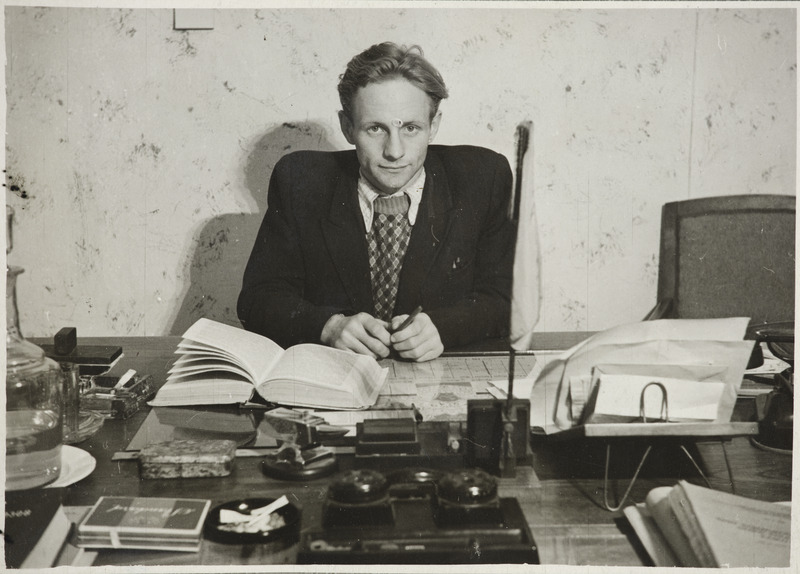 Tartu Raudtee Tehnikakool: kooli juhataja asetäitja poliitalal S. Kuznetsov, 1940. aastad.