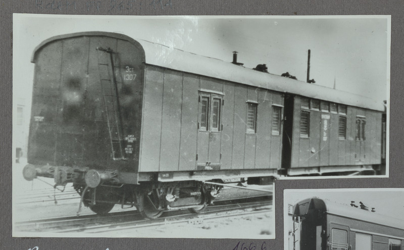 Eesti raudtee: laiarööpmeline postivagun nr 1307, 1960