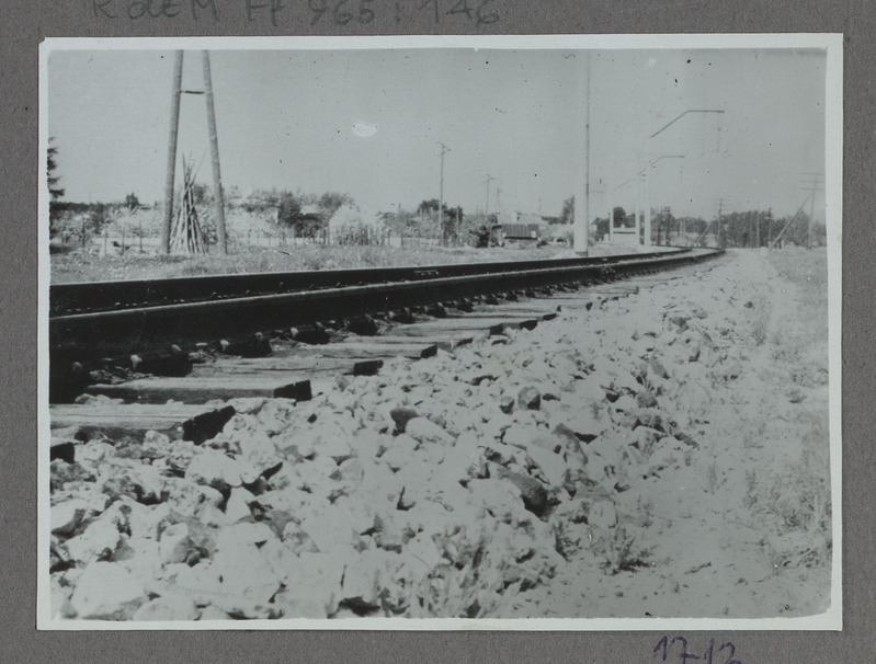 Eesti raudtee: killustikballasti ja raskete rööbastega teeosa elektriraudteel, 1950. aastad