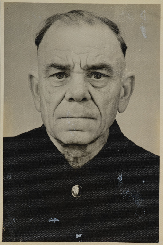 Tapa jaama auraamat: vanempöörmeseadja Jaan Eisan, portreefoto, 1960. aastate algus