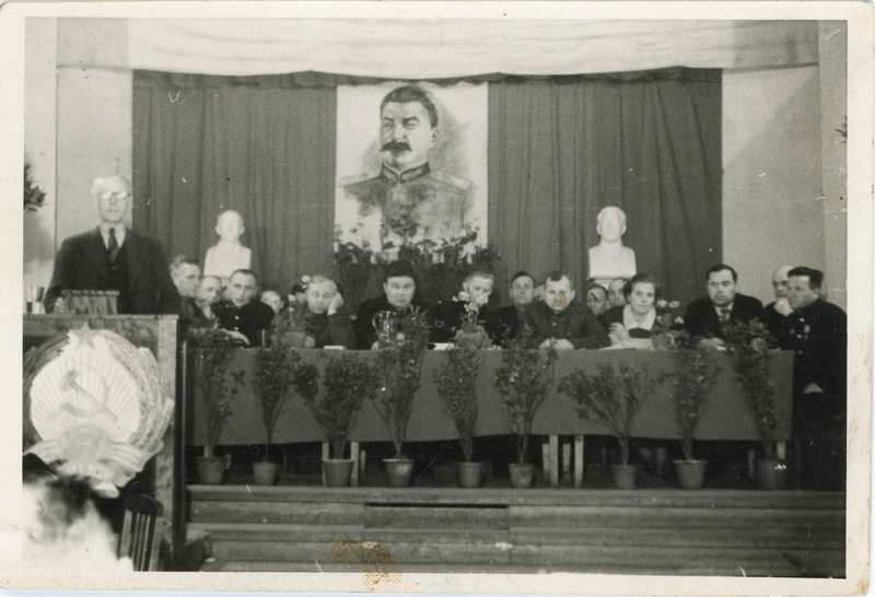 Eesti Raudtee ametiühingu konverentsi presiidium, 1945