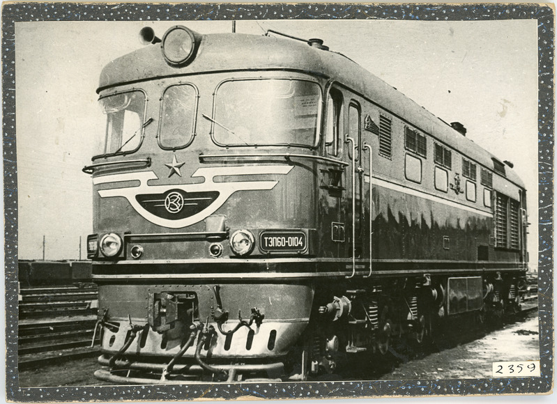 Reisirongi mootorvedur TEP60-0104, 1960. aastad