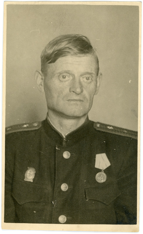 Raudteelane Laur, 1940.-1950. aastad, portreefoto