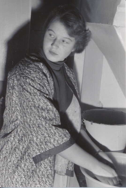 Mai Malmström vana-vana-vanaema saunajakiga