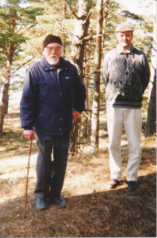 Hr. Vahtmeister ja Maido Limbak Rooslepas.