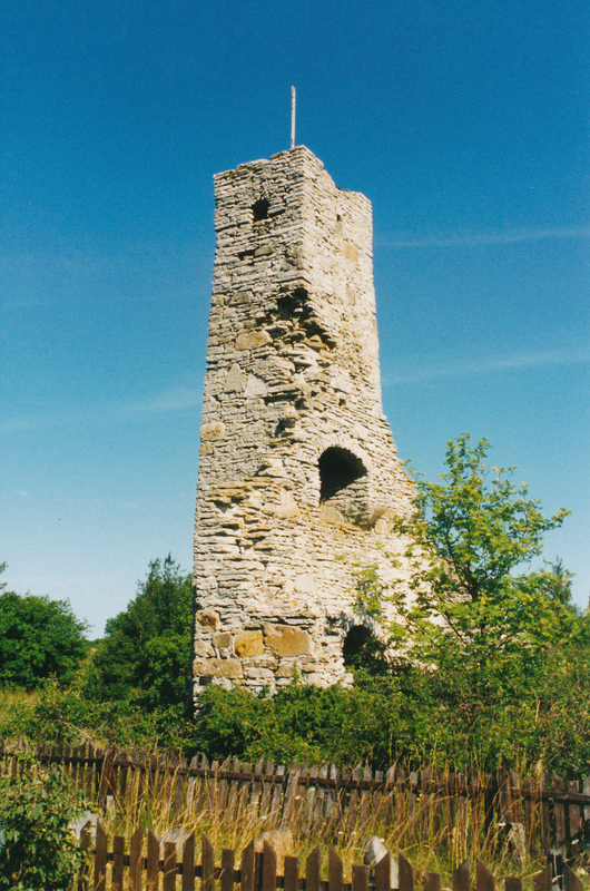 Osmussaare Jeesuse kabeli varemed