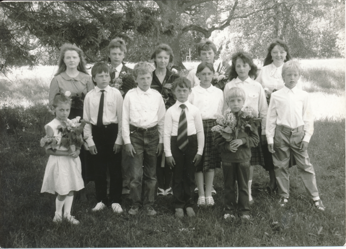 Ruhnu õpilased 1987-1988