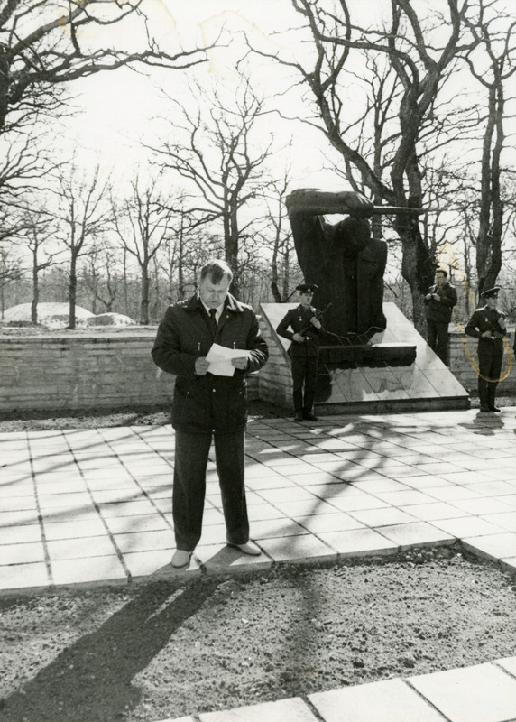 Kudjape sõjakalmistu uue monumendi avamine
