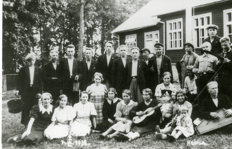 Grupp Koikla kooli õpilasi 1938.a.