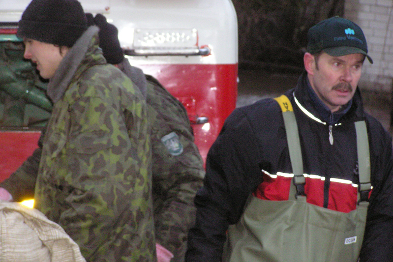 2005. aasta jaanuaritorm: Toivo Ast päästeoperatsioonil Rüütli veekeskuses