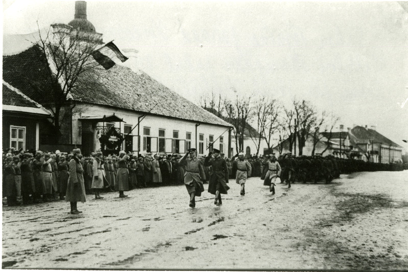 Saksa sõjaväe paraad keiser Wilhelmi sünnipäeva puhul