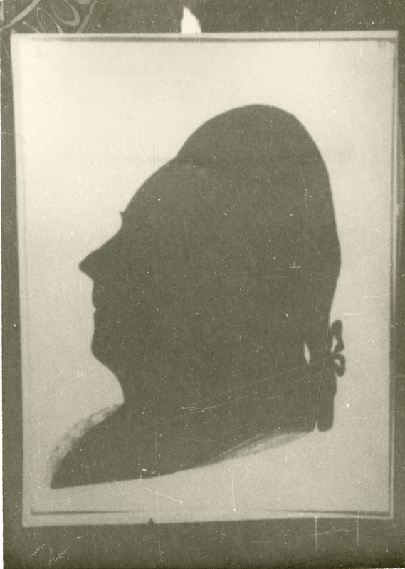 Karl Johan Eck, mobiliteerituna von Ekesparre: repro siluettportreest