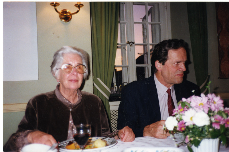 Constance Mathilde Virginie Gernhardt ja Hans Adolf von Hahn 1991.a.