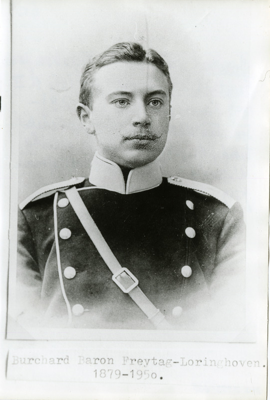 Burchard Haro Charles Napoleon parun von Freytagh-Loringhoven: U. 1900.a.