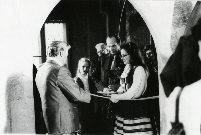 Ilmar Torni näituse avamine