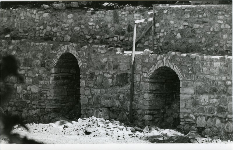 Kuressaare kindluse valli sisemüüritise restaureerimine Lõunabastioni juures