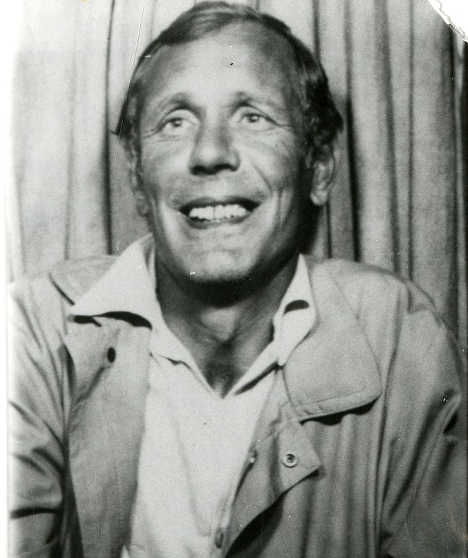 Evald Aavik mängufilmi proovivõtetel