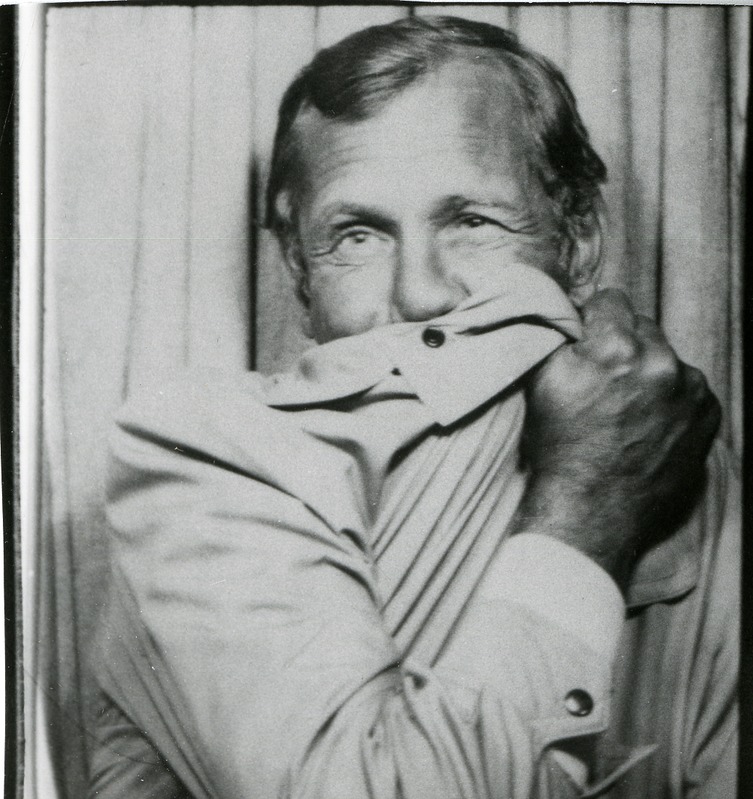 Evald Aavik mängufilmi proovivõtetel