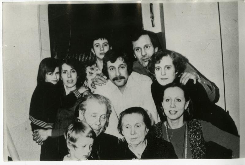 Evald Aavik ema juubelil