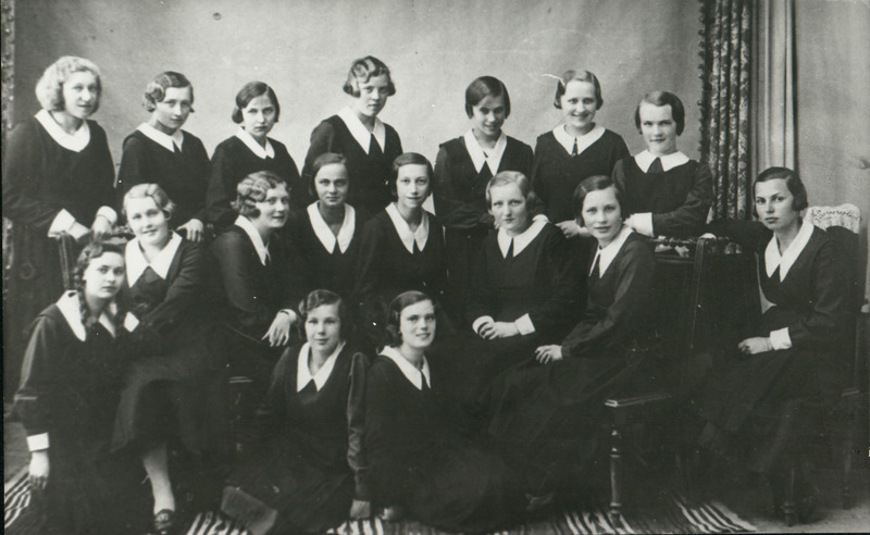 Grupp SÜG-i 19. lennu tütarlapsi 1934.a.