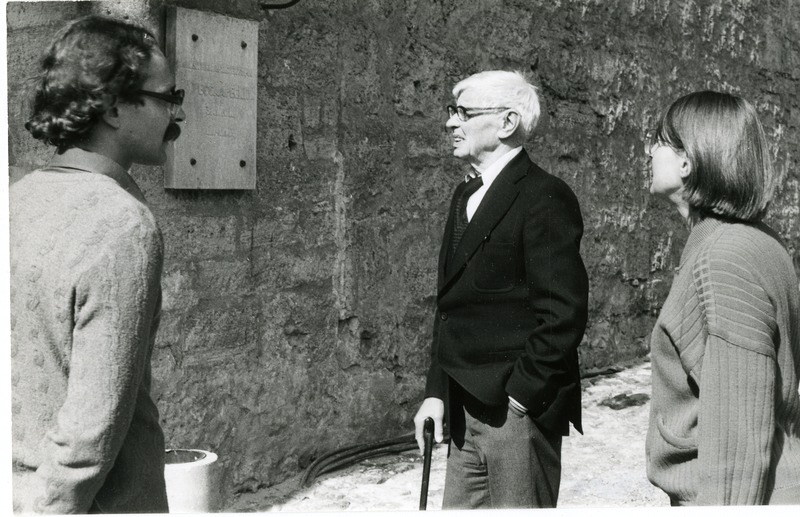 Eerik Haameri külaskäik Saaremaa Koduloomuuseumi 1986